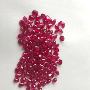 Ruby Oval 4x3mm Red Gemstone
