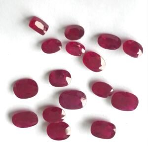 Ruby Oval 77.04 Cts Mozambic Red Gemstone