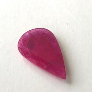 Ruby Pear 5x4-6x4mm Red Gemstone