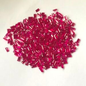 Ruby Baguette 4x2-5x2.5mm Red Gemstone
