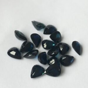 Sapphire Pear 9x7mm Blue Gemstone