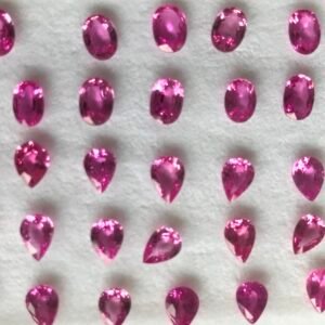 Sapphire Oval 7x5mm Pink Gemstone