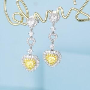 Diamond Earring 0.40 Cts in 18k Gold Jewelry