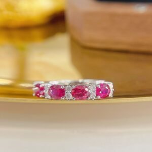 Ruby Ring 1.40 Cts in 18k Gold Jewelry