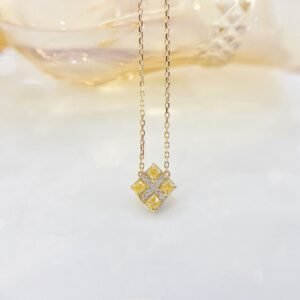 Diamond Pendant 0.26 Cts in 18k Gold Jewelry